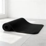 Black Yoga Mat with Storage Bag - Image 2