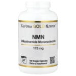 California Gold Nutrition NMN 175mg 180 Veggie Capsules