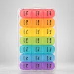 Weekly 3-Compartment Pill Organizer