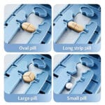⁦Portable Pill Splitter - Blue⁩ - الصورة ⁦2⁩