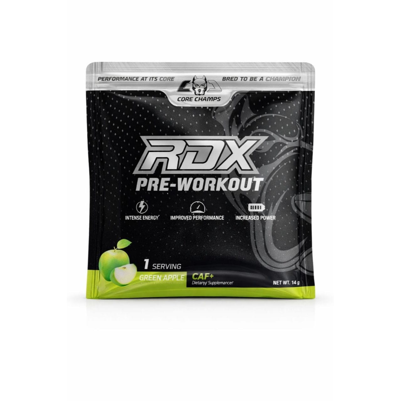 photo_2026-07-02_13-46-59 RDX Pre Workout 1 Serving Green Apple - الصورة 1