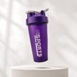 Purple Sports Shaker Bottle