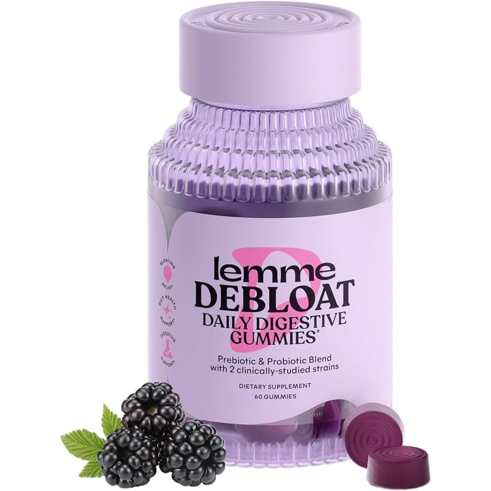 photo_2026-07-26_01-13-53 Lemme Debloat Daily Digestive Probiotic Gummies – 60 Gummies - Image 1