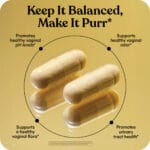 Lemme Purr Vaginal Health Probiotics – 60 Vegan Capsules - الصورة 3